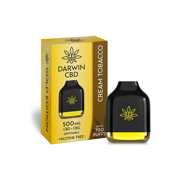 Darwin CBD Products Darwin 500mg CBD + CBG Cube Disposable 700 Puffs