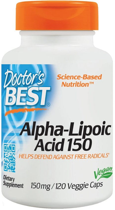 Doctor's Best Alpha Lipoic Acid, 150mg - 120 vcaps