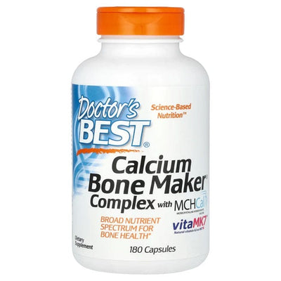 Doctor's Best Health and Wellbeing Calcium Bone Maker Complex with MCHCal - 180 caps