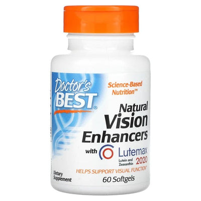 Doctor's Best Health and Wellbeing Natural Vision Enhancers - 60 softgels