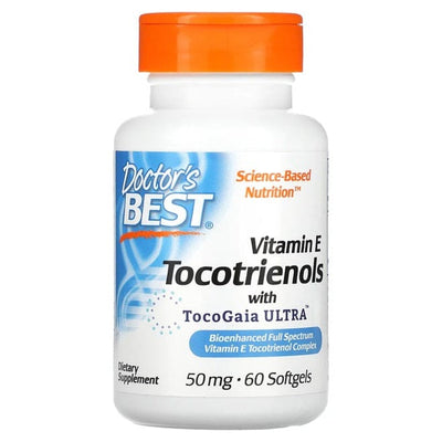Doctor's Best Health and Wellbeing Tocotrienols, 50mg - 60 softgels