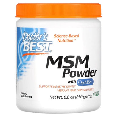 Doctor's Best Joint Support MSM with OptiMSM Vegan, Powder - 250 grams