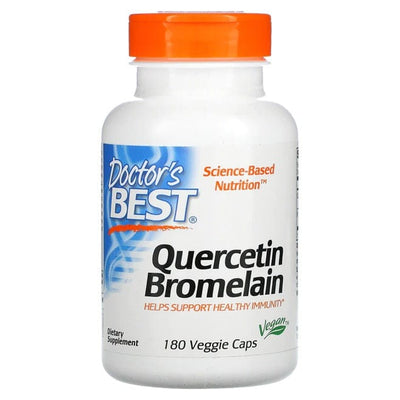 Doctor's Best Joint Support Quercetin Bromelain - 180 vcaps