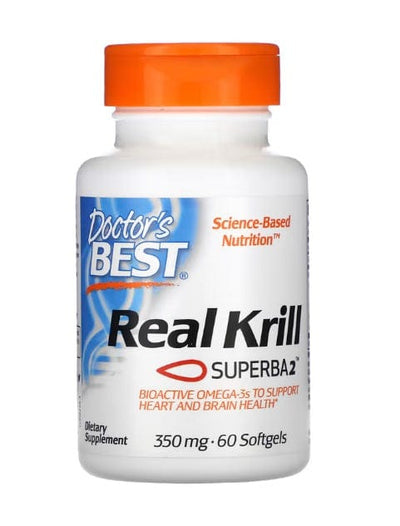 Doctor's Best Joint Support Real Krill, 350mg - 60 softgels