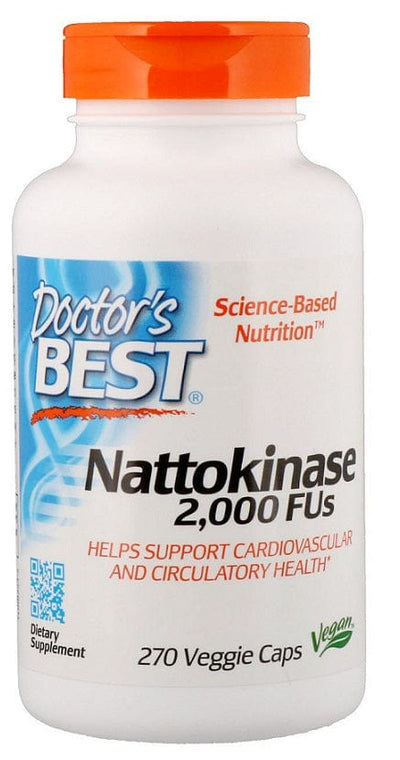 Doctor's Best Nattokinase, 2000 FUs - 270 vcaps