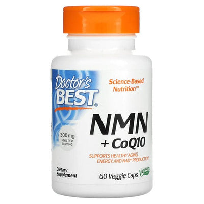 Doctor's Best NMN + CoQ10 - 60 vcaps