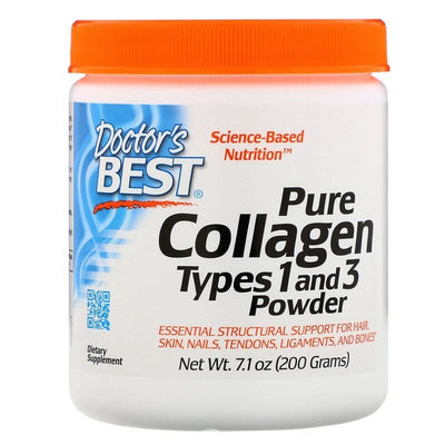 Doctor's Best Pure Collagen Types 1 and 3, Powder - 200g