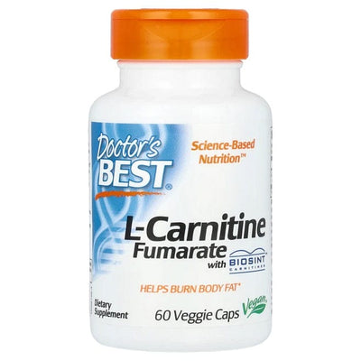 Doctor's Best Slimming and Weight Management L-Carnitine Fumarate with Biosint Carnitines - 60 vcaps