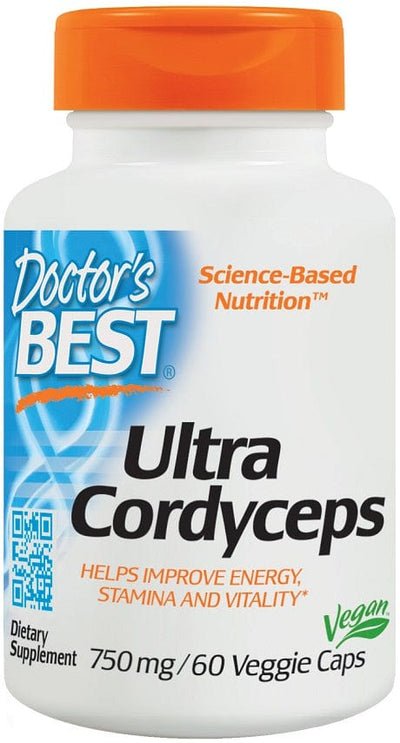 Doctor's Best Ultra Cordyceps, 750mg - 60 vcaps