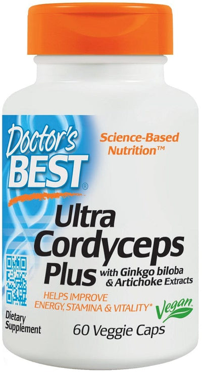 Doctor's Best Ultra Cordyceps Plus - 60 vcaps