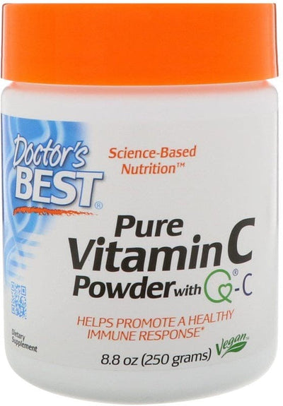 Doctor's Best Vitamins & Minerals Pure Vitamin C Powder with Quali-C - 250 grams
