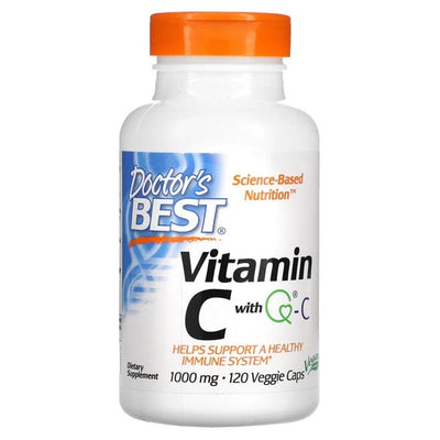 Doctor's Best Vitamins & Minerals Vitamin C with Q-C, 1000mg - 120 vcaps