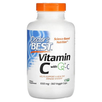 Doctor's Best Vitamins & Minerals Vitamin C with Q-C, 1000mg - 360 vcaps