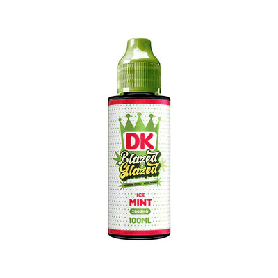 Donut King CBD Products Ice Mint DK Blazed N Glazed 2000mg CBD E-liquid 120ml (50VG/50PG)