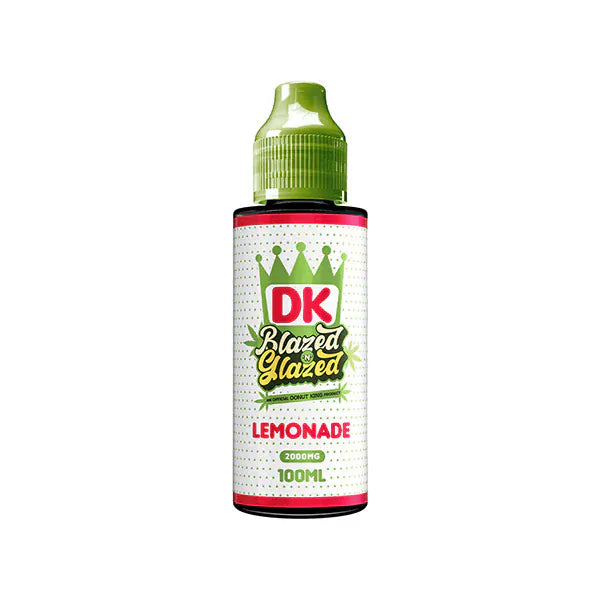 Donut King CBD Products Lemonade DK Blazed N Glazed 2000mg CBD E-liquid 120ml (50VG/50PG)
