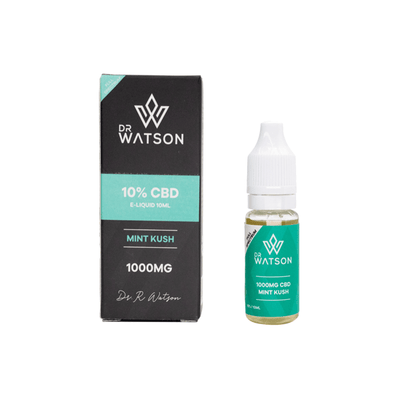 Dr Watson CBD Products Dr Watson 1000mg Full Spectrum CBD E-liquid 10ml (BUY 1 GET 1 FREE)