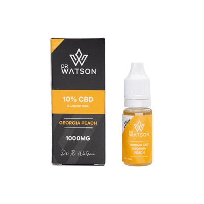 Dr Watson CBD Products Dr Watson 1000mg Full Spectrum CBD E-liquid 10ml (BUY 1 GET 1 FREE)