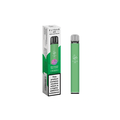 ELF Bar Vaping Products 20mg Elf Bar 600 Prefilled Pod Vape Kit 600 Puffs