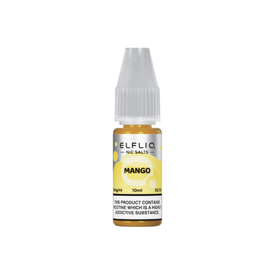 ELF Bar Vaping Products 20mg ELFLIQ By Elf Bar 10ml Nic Salt (50VG/50PG)