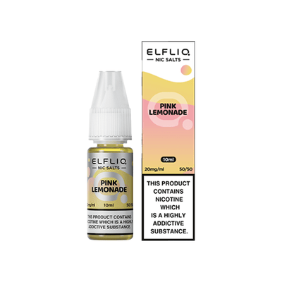 ELF Bar Vaping Products 20mg ELFLIQ By Elf Bar 10ml Nic Salt (50VG/50PG)