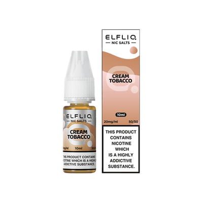 ELF Bar Vaping Products 20mg ELFLIQ By Elf Bar 10ml Nic Salt (50VG/50PG)