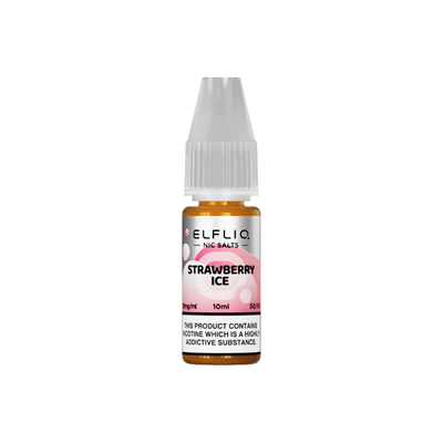 ELF Bar Vaping Products 20mg ELFLIQ By Elf Bar 10ml Nic Salt (50VG/50PG)