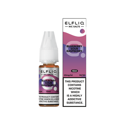 ELF Bar Vaping Products 20mg ELFLIQ By Elf Bar 10ml Nic Salt (50VG/50PG)