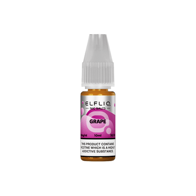 ELF Bar Vaping Products 20mg ELFLIQ By Elf Bar 10ml Nic Salt (50VG/50PG)