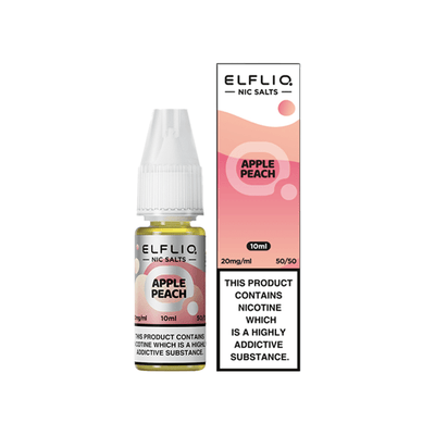 ELF Bar Vaping Products 20mg ELFLIQ By Elf Bar 10ml Nic Salt (50VG/50PG)