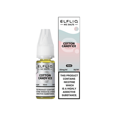 ELF Bar Vaping Products 20mg ELFLIQ By Elf Bar 10ml Nic Salt (50VG/50PG)