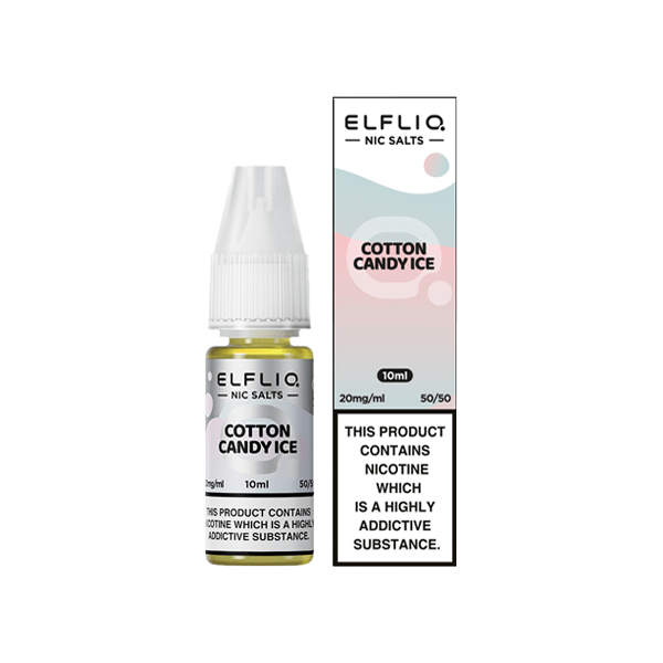 ELF Bar Vaping Products 20mg ELFLIQ By Elf Bar 10ml Nic Salt (50VG/50PG)