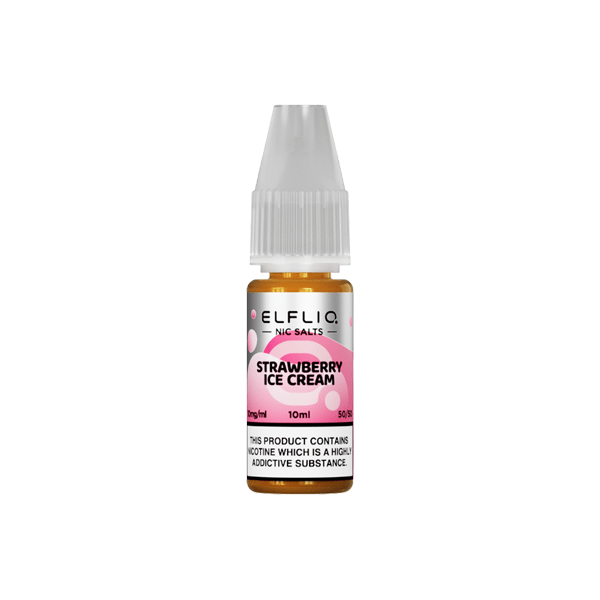 ELF Bar Vaping Products 20mg ELFLIQ By Elf Bar 10ml Nic Salt (50VG/50PG)