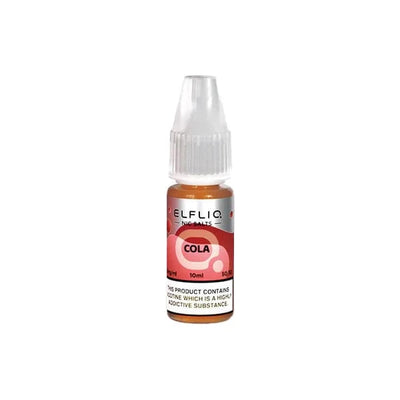ELF Bar Vaping Products Cola ELFLIQ By Elf Bar 5mg Nic Salt 10ml (50VG/50PG)