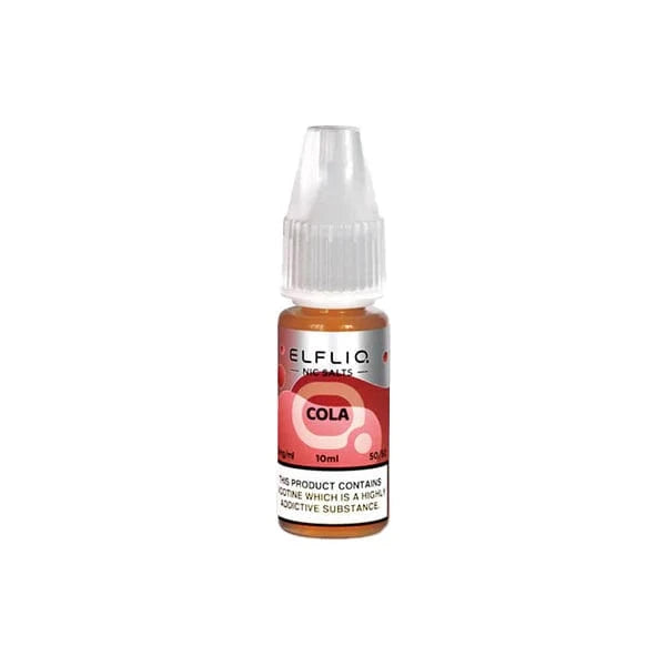 ELF Bar Vaping Products Cola ELFLIQ By Elf Bar 5mg Nic Salt 10ml (50VG/50PG)