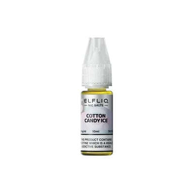 ELF Bar Vaping Products Cotton Candy Ice(P&B cloud) ELFLIQ By Elf Bar 5mg Nic Salt 10ml (50VG/50PG)