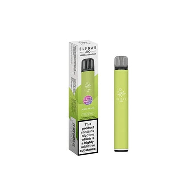 ELF Bar Vaping Products Elf Bar 600 20mg Prefilled Pod Vape Kit 600 Puffs