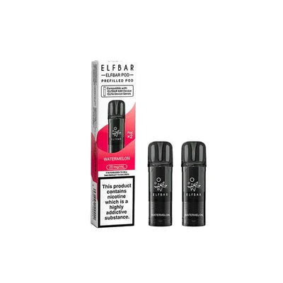 ELF Bar Vaping Products Elf Bar 600 20mg Prefilled Pods 2ml 1200 Puffs 2 Pcs
