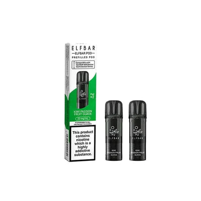 ELF Bar Vaping Products Elf Bar 600 20mg Prefilled Pods 2ml 1200 Puffs 2 Pcs