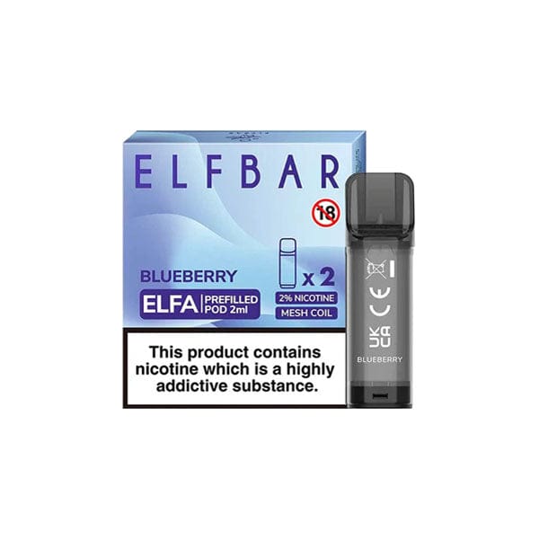 ELF Bar Vaping Products ELF Bar ELFA 20mg Replacement Prefilled Pods 2ml
