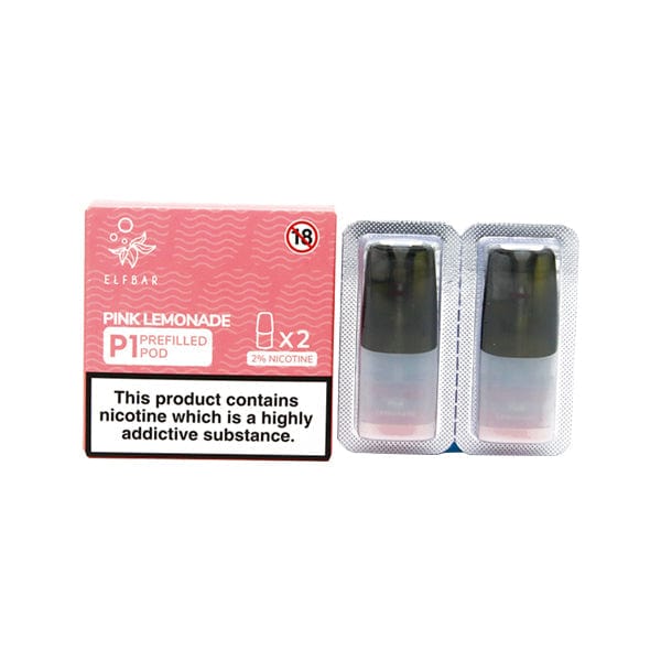 ELF Bar Vaping Products Elf Bar P1 Replacement 2ml Pods for ELF Mate 500