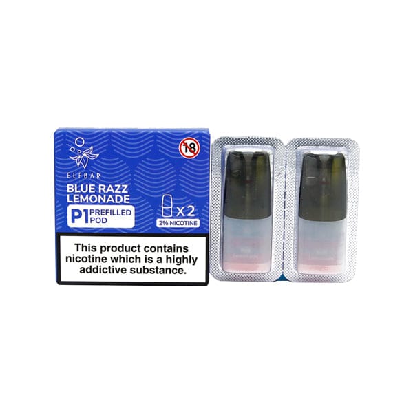 ELF Bar Vaping Products Elf Bar P1 Replacement 2ml Pods for ELF Mate 500