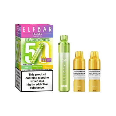 ELF Bar Vaping Products Elf Bar Plus50 Prefilled 50K Pod Vape Kit