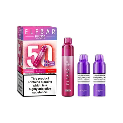 ELF Bar Vaping Products Elf Bar Plus50 Prefilled 50K Pod Vape Kit