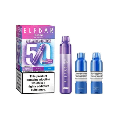 ELF Bar Vaping Products Elf Bar Plus50 Prefilled 50K Pod Vape Kit
