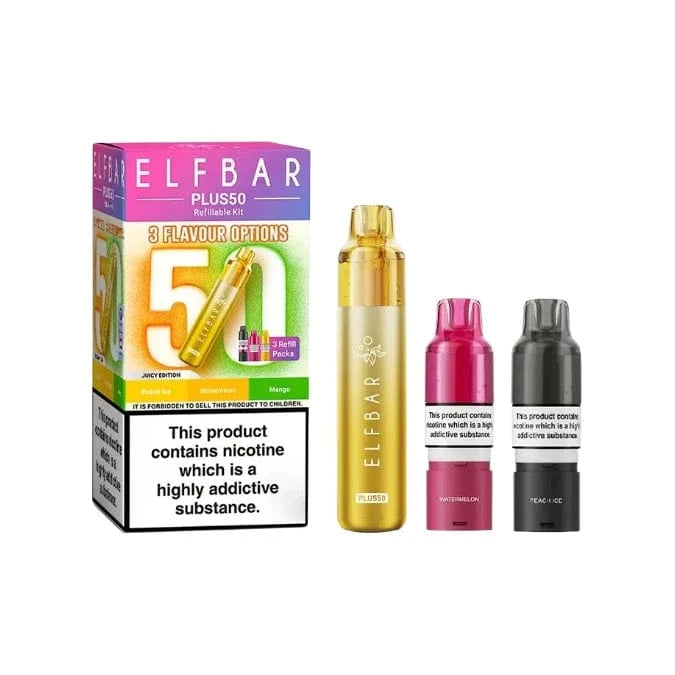 ELF Bar Vaping Products Elf Bar Plus50 Prefilled 50K Pod Vape Kit