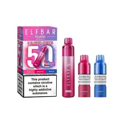 ELF Bar Vaping Products Elf Bar Plus50 Prefilled 50K Pod Vape Kit