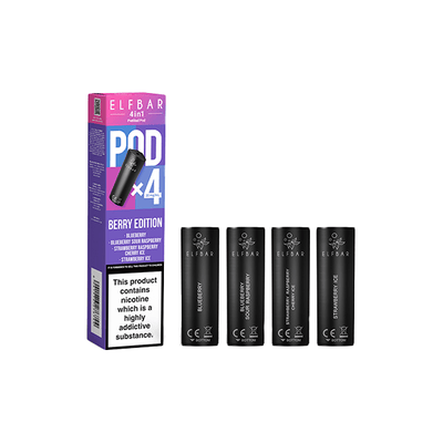 ELF Bar Vaping Products Ice Drinks Edition 20mg Elf Bar 4 in 1 Multi Edition Prefilled Pods 2ml - 4Pcs