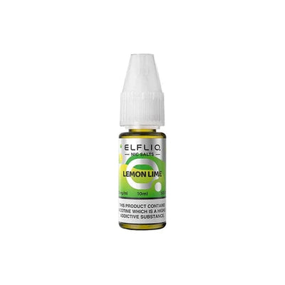 ELF Bar Vaping Products Lemon lime ELFLIQ By Elf Bar 5mg Nic Salt 10ml (50VG/50PG)