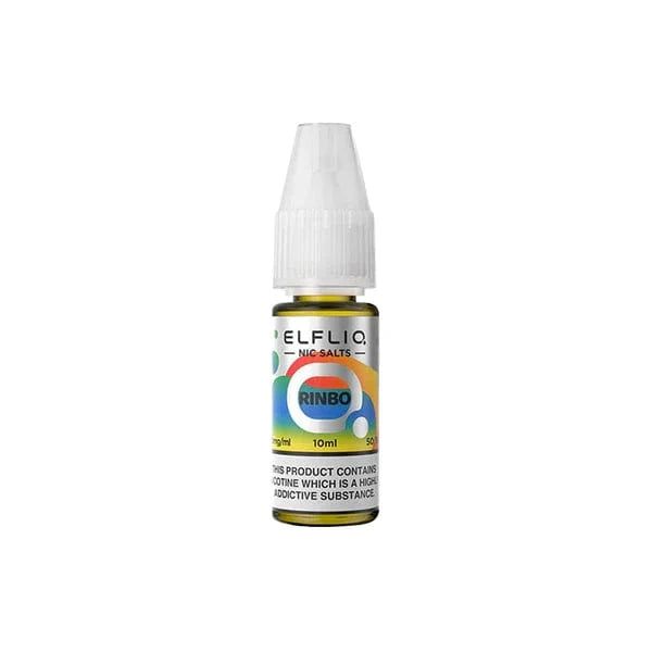 ELF Bar Vaping Products Rinbo ELFLIQ By Elf Bar 5mg Nic Salt 10ml (50VG/50PG)