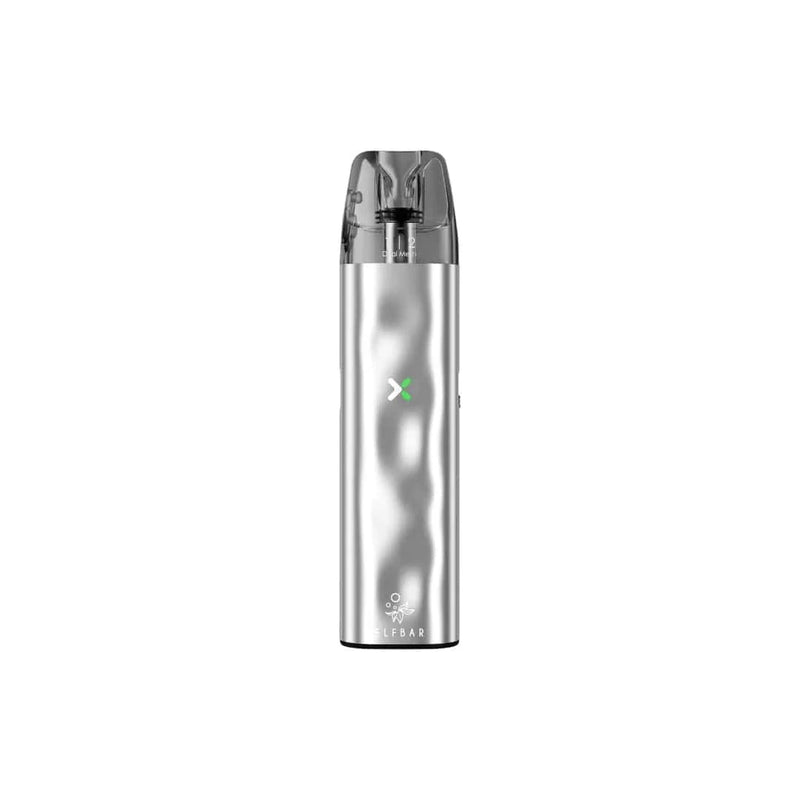 ELF Bar Vaping Products Silver Elf Bar ELFX Mini Pod Vape Kit 30W (Buy 1 Get 1 Free)